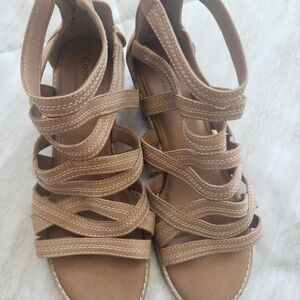 Comforting with pillow top sandals